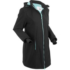 Kurtka softshell z podszewką barankiem bonprix czarny. Kurtki marki bonprix. Za 239.99 zł.