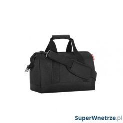 Torba podróżna M Reisenthel Allrounder black. Czarne torby podróżne Reisenthel, bez wzorów, z poliesteru, przez ramię. W wyprzedaży za 181.90 zł.