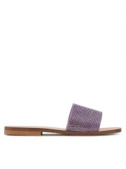 Liu Jo Klapki Saba 04 SA3147 T0380 Fioletowy. Fioletowe klapki Liu Jo, bez wzorów, z tworzywa sztucznego, bez obcasa, bez zapięcia. Za 689.99 zł.