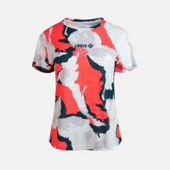 FLORENCIA W oddychająca, lekka, szybkoschnąca techniczna koszulka sportowa. Czarne t-shirty sportowe IZAS, bez wzorów, z materiału, bez ramiączek, na fitness i siłownię. Za 226.04 zł.