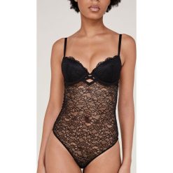 Undiz - Body Everydayiz. Czarne body i gorsety Undiz, bez wzorów, z elastanu, bez ramiączek. Za 79.90 zł.