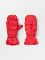 Becksöndergaard Rękawiczki w kolorze czerwonym rozmiar: S/M. Czerwone rękawiczki Becksöndergaard, bez wzorów. Za 82.99 zł.