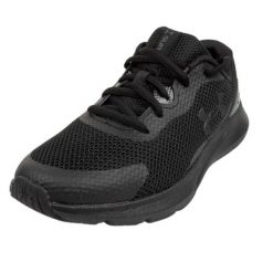 Damskie Buty Sportowe Z Logo. Czarne buty treningowe Under Armour, bez wzorów, z gumy, bez zapięcia, trekkingowe. Za 234.00 zł.