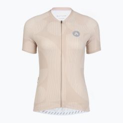 Koszulka rowerowa damska ATTABO Vites WMNS. Brązowe t-shirty sportowe ATTABO, l, bez wzorów, z elastanu, bez ramiączek, na fitness i siłownię. Za 129.99 zł.