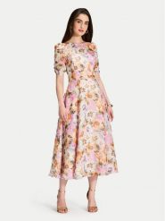 Swing Sukienka koktajlowa 5AJ02300 Kolorowy Regular Fit. Sukienki Swing, bez wzorów, wizytowe, bez kołnierzyka, bez ramiączek. Za 859.99 zł.