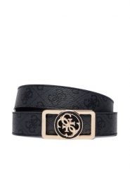 Guess Pasek Damski BW9500 P6430 Czarny. Czarne paski Guess, z aplikacjami, ze skóry. Za 234.99 zł.