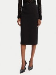 Versace Jeans Couture Spódnica ołówkowa 79HAE807 J0092 Czarny Slim Fit. Czarne spódnice Versace Jeans Couture, bez wzorów, z jeansu, ołówkowe. Za 759.99 zł.