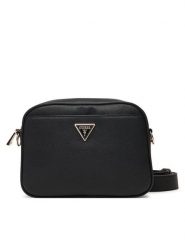 Guess Torebka Meridian II HWBG69 74140 Czarny. Czarne listonoszki Guess, z aplikacjami, ze skóry, bez dodatków. Za 429.99 zł.