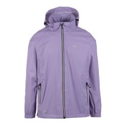 Kurtka Unisex Qikpac X Rozpinana. Czerwone kurtki przeciwdeszczowe Trespass, na jesień, xl, bez wzorów, z materiału, z kapturem, trekkingowe. Za 160.99 zł.