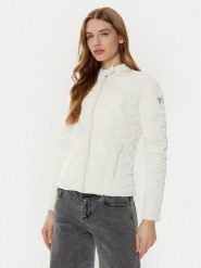 Guess Kurtka puchowa W5RL00 WGV30 Écru Regular Fit. Kurtki Guess, l, z aplikacjami, z puchu, bez kaptura. Za 799.99 zł.