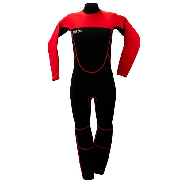 Kombinezon Piankowy Deep Sea dla Kobiet, w Całej Długości - XS. Czerwone kombinezony DEEP SEA, xs, bez wzorów, z neoprenu, bez kołnierzyka, bez ramiączek. Za 199.00 zł.