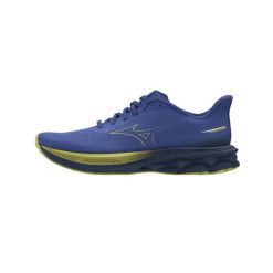 Buty do biegania Mizuno Wave Skyrise 7. Niebieskie buty do biegania Mizuno, bez wzorów, z materiału, bez zapięcia, do biegania, mizuno wave. Za 646.50 zł.