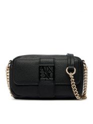 Armani Exchange Torebka XW000324 AF11902 UC001 Czarny. Czarne listonoszki Armani Exchange, bez wzorów, ze skóry, bez dodatków. Za 564.99 zł.