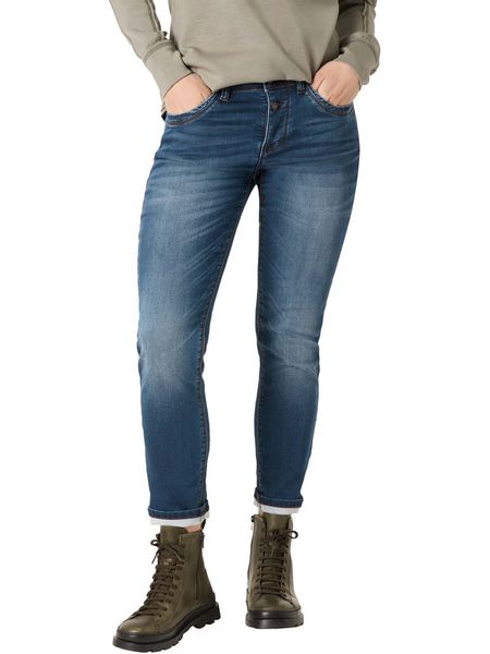Timezone Dżinsy - Skinny fit - w kolorze niebieskim rozmiar: 25. Niebieskie jeansy Timezone, bez wzorów, klasyczne. Za 122.09 zł.