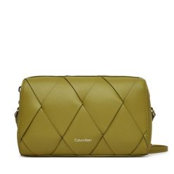 Torebka Calvin Klein. Zielone listonoszki Calvin Klein, bez wzorów, bez dodatków. Za 339.99 zł.
