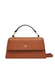 Aigner Torebka Delia S 132985 Brązowy. Brązowe torebki klasyczne Aigner, bez wzorów, ze skóry, bez dodatków. Za 1,859.00 zł.
