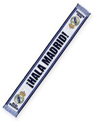 Szalik kibicowski Real Madryt. Szaliki i kominy Real Madrid, bez wzorów, z materiału. Za 86.91 zł.
