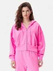 Gap Bluza 714577-05 Różowy Relaxed Fit. Czerwone bluzy GAP, s, bez wzorów, z bawełny, bez kaptura. Za 219.99 zł.