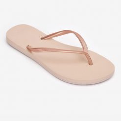 Japonki damskie Olaian 500. Brązowe japonki OLAIAN, bez wzorów, sportowe. Za 54.99 zł.