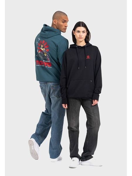 OLDSKULL Bluza w kolorze czarnym rozmiar: XL. Czarne bluzy OLDSKULL, xl, bez wzorów, z bawełny, z kapturem. Za 202.45 zł.