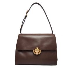 Torebka Furla. Brązowe torebki klasyczne Furla, bez wzorów, klasyczne, bez dodatków. Za 2,139.00 zł.