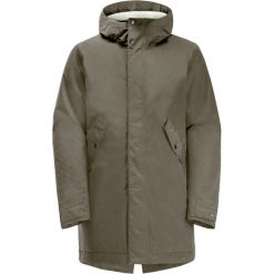 Kurtka zimowa damska Jack Wolfskin Talforst Parka. Brązowe płaszcze Jack Wolfskin, na zimę, bez wzorów, sportowe, bez kaptura. Za 1,189.00 zł.