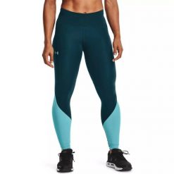 Legginsy damskie Under Armour Fly Fast 2.0 HG Tight. Zielone legginsy Under Armour, bez wzorów. Za 59.99 zł.