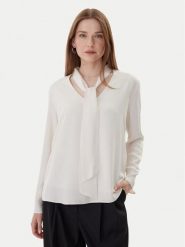 Armani Exchange Bluzka XW000732 AF16122 U1003 Écru Loose Fit. Bluzki Armani Exchange, xs, bez wzorów, z wiskozy, bez kołnierzyka, bez ramiączek. Za 559.99 zł.