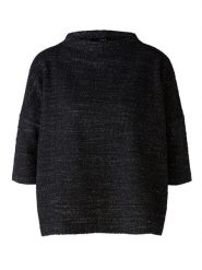 Oui Sweter w kolorze czarnym rozmiar: 36. Czarne swetry Oui, bez wzorów, bez ramiączek. Za 104.99 zł.