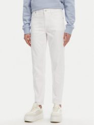 Calvin Klein Jeansy K20K208261 Biały Slim Fit. Białe jeansy Calvin Klein, bez wzorów, z bawełny. Za 259.99 zł.