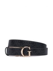 Guess Pasek BW9456 P6325 Beżowy jasny. Brązowe paski Guess, z aplikacjami, ze skóry. Za 194.99 zł.