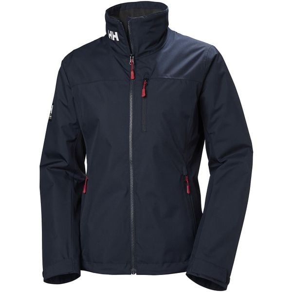 Kurtka Żeglarska Damska Helly Hansen Crew Midlayer 2. Czarne kurtki Helly Hansen, s, bez wzorów, z materiału, eleganckie, bez kaptura. Za 559.20 zł.