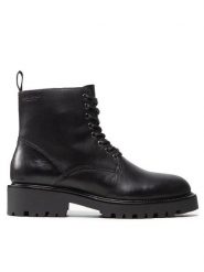 Vagabond Shoemakers Trapery Kenova 5241-401-20 Czarny. Czarne traperki Vagabond Shoemakers, bez wzorów, ze skóry, bez obcasa, bez zapięcia. Za 549.99 zł.
