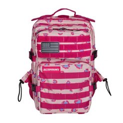 Plecak outdoorowy V1 Cream Leopard 45L. Czerwone plecaki ELITEX TRAINING, bez wzorów, bez dodatków. Za 311.99 zł.