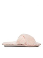 DeeZee Kapcie HHS-22JG-1006 Biały. Białe kapcie DeeZee, bez wzorów, z materiału. Za 49.99 zł.