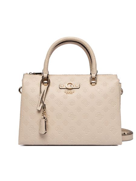 Guess Torebka Dita HWPD76 02060 Beżowy. Brązowe torebki klasyczne Guess, z aplikacjami, ze skóry, bez dodatków. Za 679.99 zł.