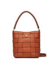 Guess Torebka Maylee HWWG96 61030 Brązowy. Brązowe torebki klasyczne Guess, z aplikacjami, ze skóry, bez dodatków. Za 469.99 zł.