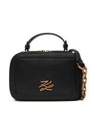 KARL LAGERFELD Torebka B1W30269 Czarny. Czarne torebki klasyczne KARL LAGERFELD, bez wzorów, ze skóry, bez dodatków. Za 1,299.00 zł.