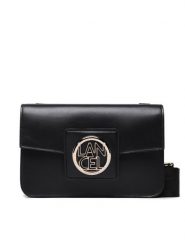 Lancel Torebka Mini Nomad Crossbo A12069JDTU Czarny. Czarne listonoszki Lancel, bez wzorów, ze skóry, bez dodatków. Za 1,349.00 zł.