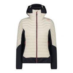 Kurtka damska turystyczna CMP 34Z2486. Białe kurtki narciarskie CMP, na zimę, s, bez wzorów, bez kaptura, narciarskie. Za 614.00 zł.