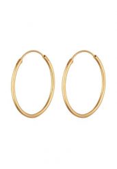 Elli Damskie kolczyki kreole filigranowe Classic ze srebra próby 925 Sterling Silver Kolczyki 1 ct. Szare kolczyki Elli, srebrne. Za 139.39 zł.