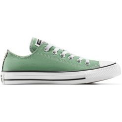 Buty sportowe Converse Chuck Taylor All Star. Zielone buty treningowe Converse, bez wzorów, bez zapięcia. Za 390.00 zł.