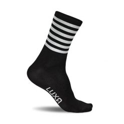 Skarpetki Rowerowe Luxa Stripes. Czarne skarpetki LUXA, bez wzorów, z elastanu. Za 69.00 zł.