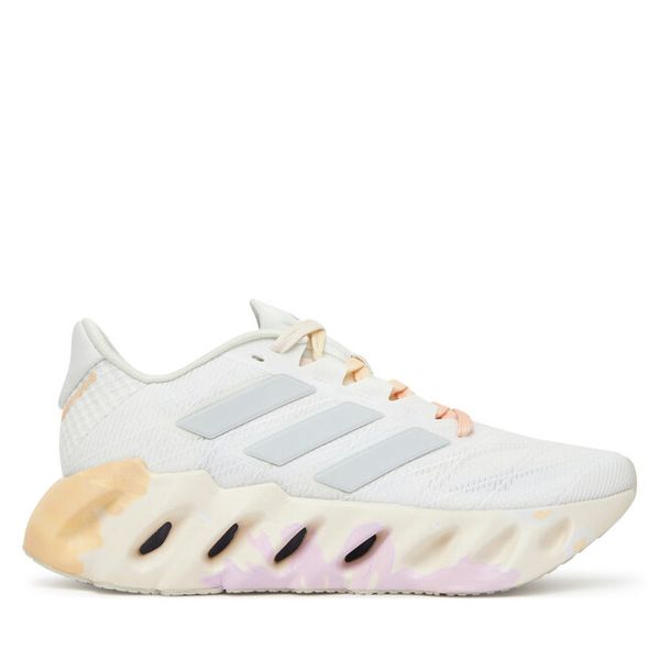 Buty do biegania adidas. Białe buty do biegania adidas, bez wzorów, bez zapięcia, do biegania. Za 479.99 zł.