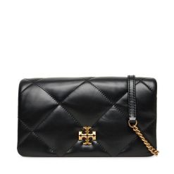 Torebka Tory Burch. Czarne kopertówki Tory Burch, bez wzorów, wizytowe, bez dodatków. Za 2,109.00 zł.