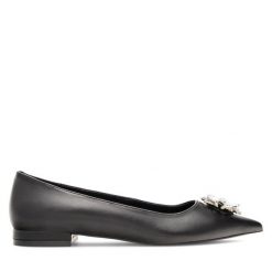 Baleriny Sergio Bardi. Czarne baleriny Sergio Bardi, bez wzorów, bez obcasa, bez zapięcia. Za 263.99 zł.