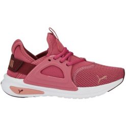 Buty damskie Puma Softride Enzo Evo. Czerwone buty do biegania Puma, bez wzorów, bez zapięcia, do biegania. Za 357.33 zł.