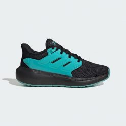 BUTY MERCEDES - AMG PETRONAS FORMULA ONE TEAM ULTIMASHOW 2.0 JUNIOR. Czarne buty do biegania adidas, bez wzorów, z gumy, bez zapięcia, do biegania. Za 259.00 zł.