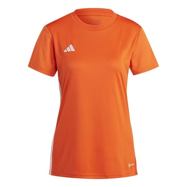 Koszulka damska adidas Tabela 23 Jersey. Białe bielizna termoaktywna damska Puma, bez wzorów, z jersey, bez ramiączek, do piłki nożnej. Za 62.00 zł.
