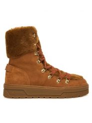 Bogner Botki Calgary S 2 22546373 Brązowy. Brązowe botki Bogner, bez wzorów, ze skóry, bez obcasa, na płaskiej podeszwie, bez zapięcia. Za 1,759.00 zł.
